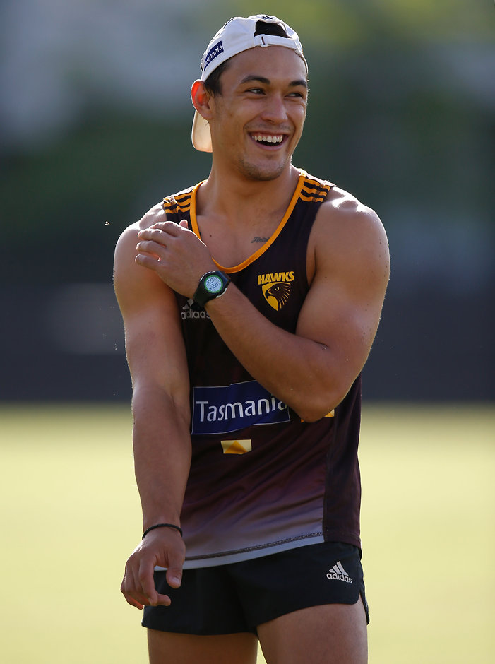 AFL 2016 Training - Hawthorn 130116 Alex Woodward has suffered a setback - ${keywords}